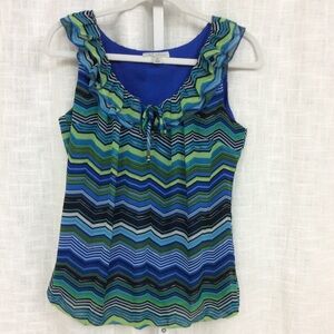 Dress Barn Multicolored Medium Top